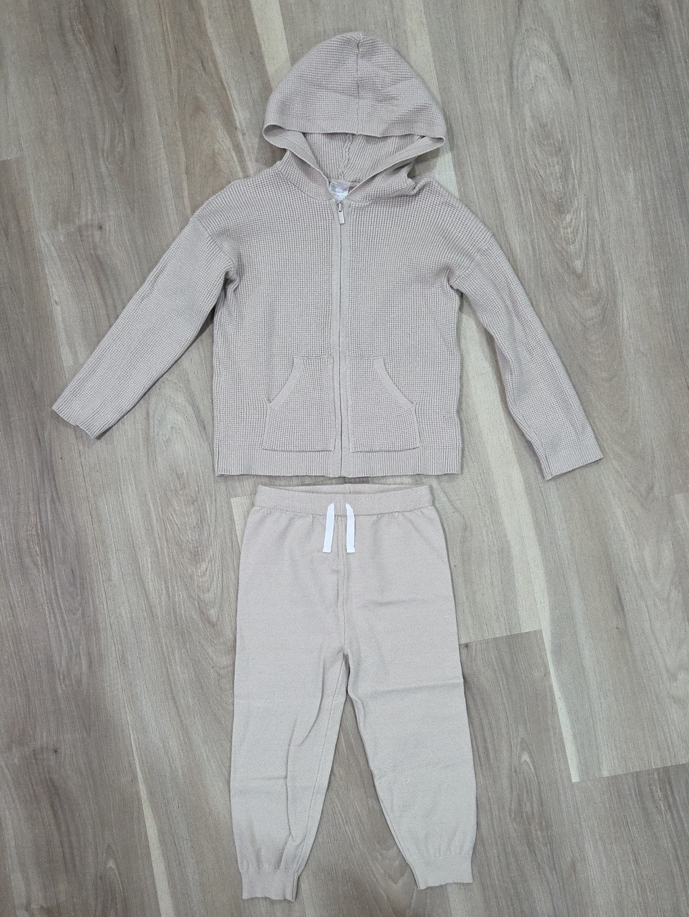 •Modern Moments By Gerber• Toddler Boy Cream Jacket Matching Set
